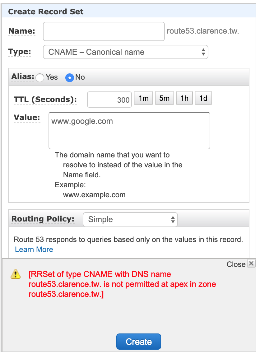 Dns 根網域 Root Domain Cname Clarence